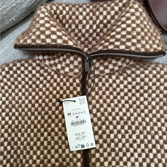 Zara faux fur bomber jacket - Picture 9 of 12